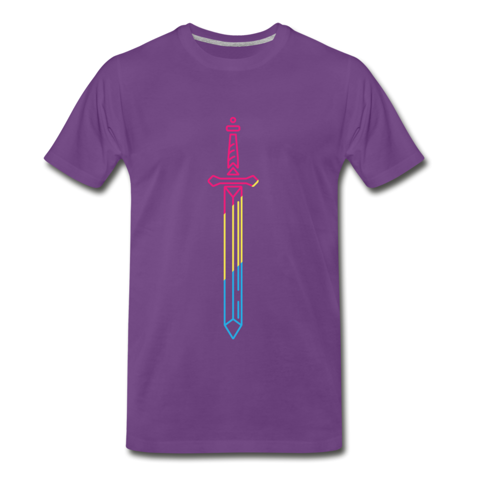 Sword Pride Unisex Tee - purple