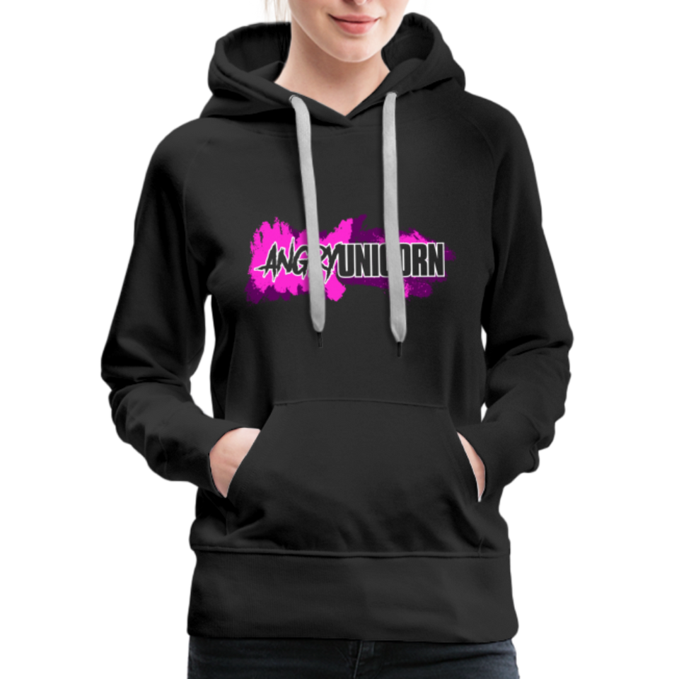 Angry Unicorn OG Women’s Hoodie - black